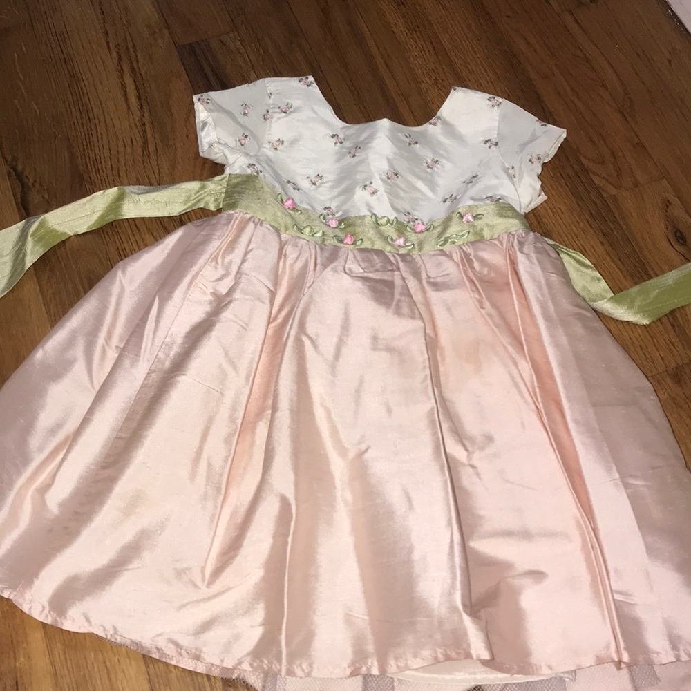 Le Pink silk  dress